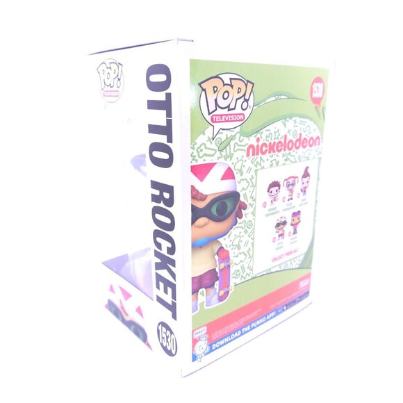 Funko POP Otto Rocket 1530 Nickelodeon Rocket Power TV Vinyl Figure w/ Protector - Picture 9 of 12